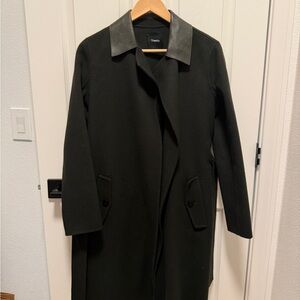Theory Forest Green Cashmere-wool blend Oaklane Coat